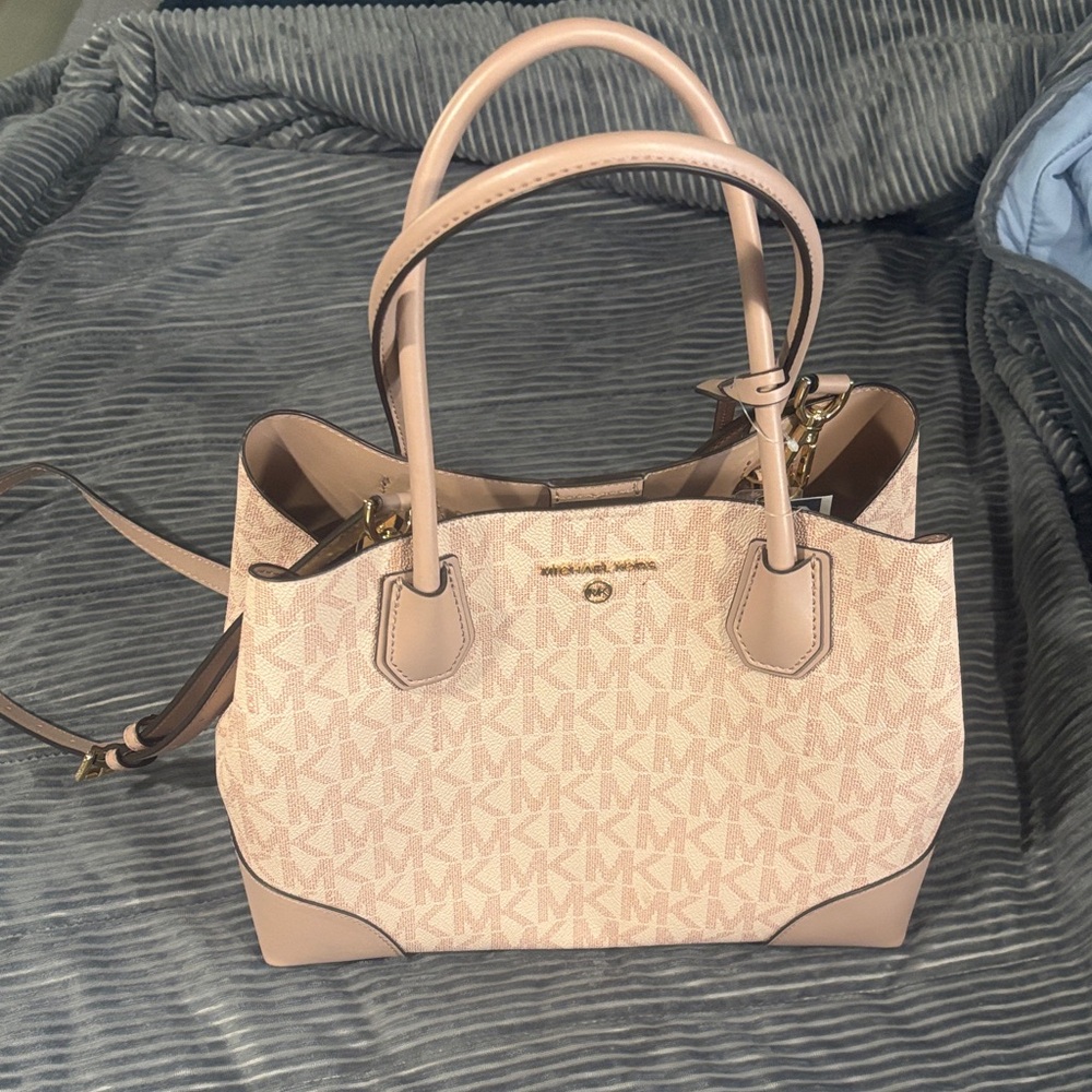 Michael Kors Blush Satchel Bag